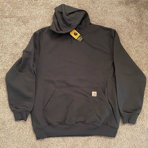 Carhartt Men’s Rain Defender Loose Fit Heavyweight Hooded Sweatshirt, Green